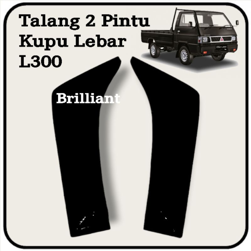 Talang Air 2 Pintu - Kupu Lebar - L300 / Carry / T120ss / Futura / Panther / Traga / Grand Max / Ragasa / Colt Diesel / Canter FE 710