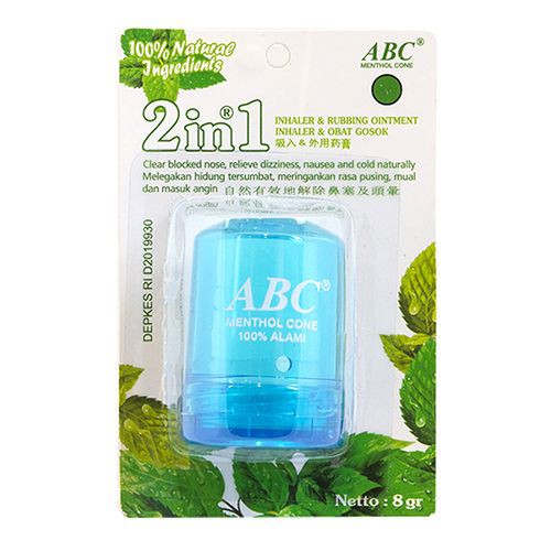 INHALER ABC MENTHOL 2 IN 1 8GR