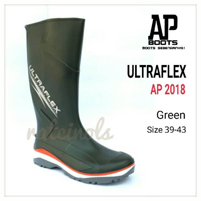 SEPATU AP BOOT MURAH ULTRAFLEX 2018 GREEN