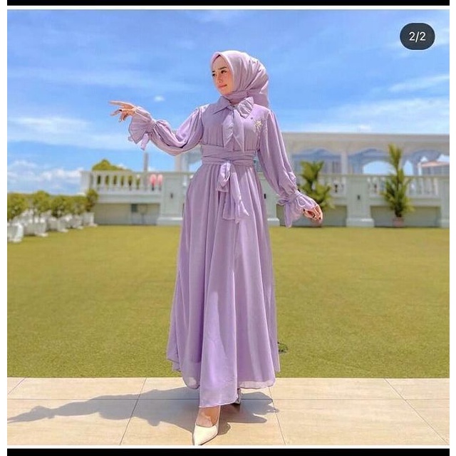 ORI Olla gamis ceruty / gamis ceruty / gamis ceruty babydoll / gamis ceruty polos / gamis ceruty