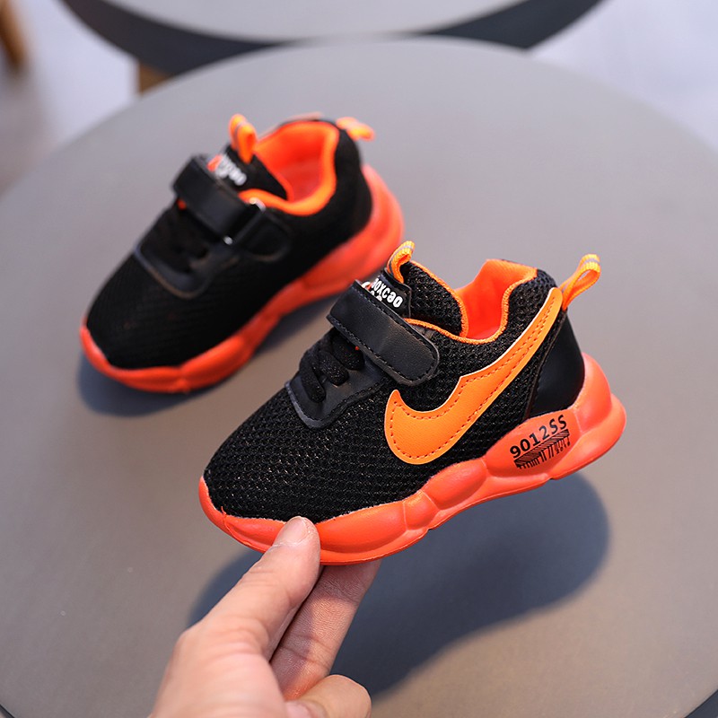 Sepatu Sneakers Sport Velcro Breathable Anak Laki laki Sepatu Sneakers Sport Velcro Breathable Anak Laki laki