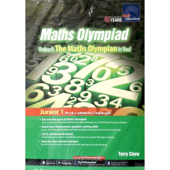 Jual School Book / Maths Olympiad Unleash The Maths Olympian In You ! Junior 1 Indonesia|Shopee Indonesia