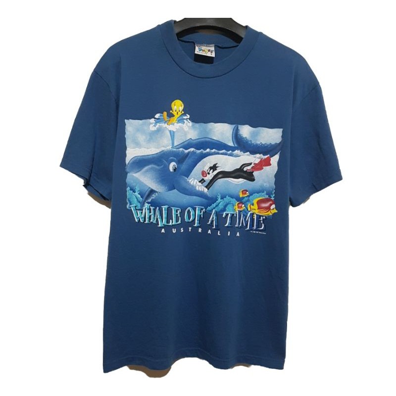 tee kaos vintage looney tunes co 1997 second