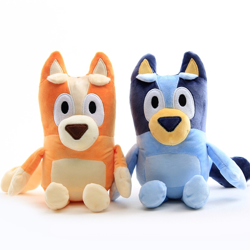 Mainan Mewah Baru Anime Keliling Anjing Lucu Kain Boneka Kain Sebagai Hadiah Untuk Anak