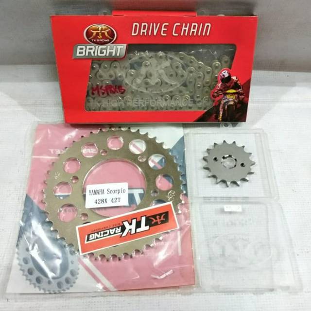 Gear set full tk racing 428 byson