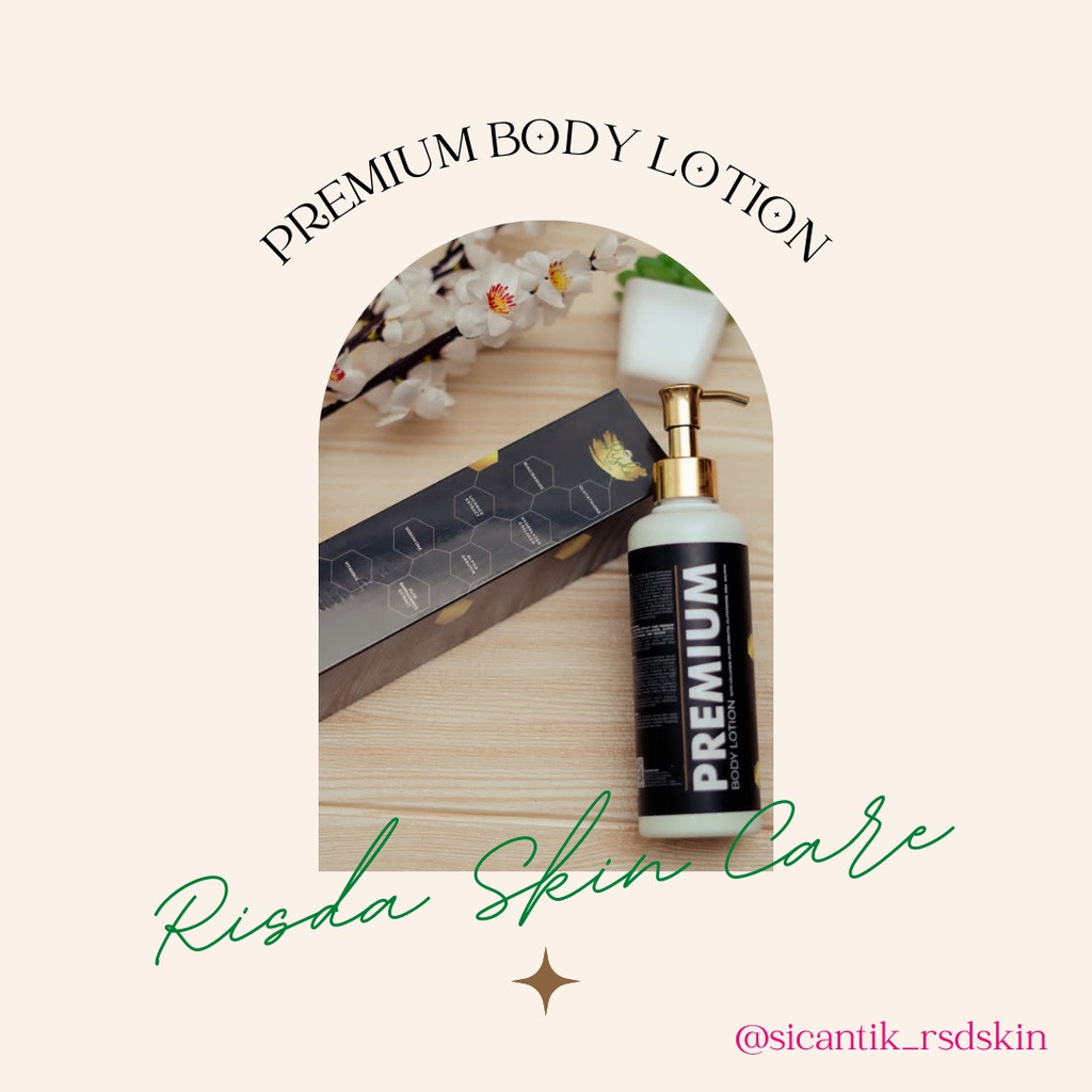 ❤️sicantik❤️ TERLARIS!! PREMIUM Body Lotion By Risda Skin Glow 100 & 250ml with DNA Salmon
