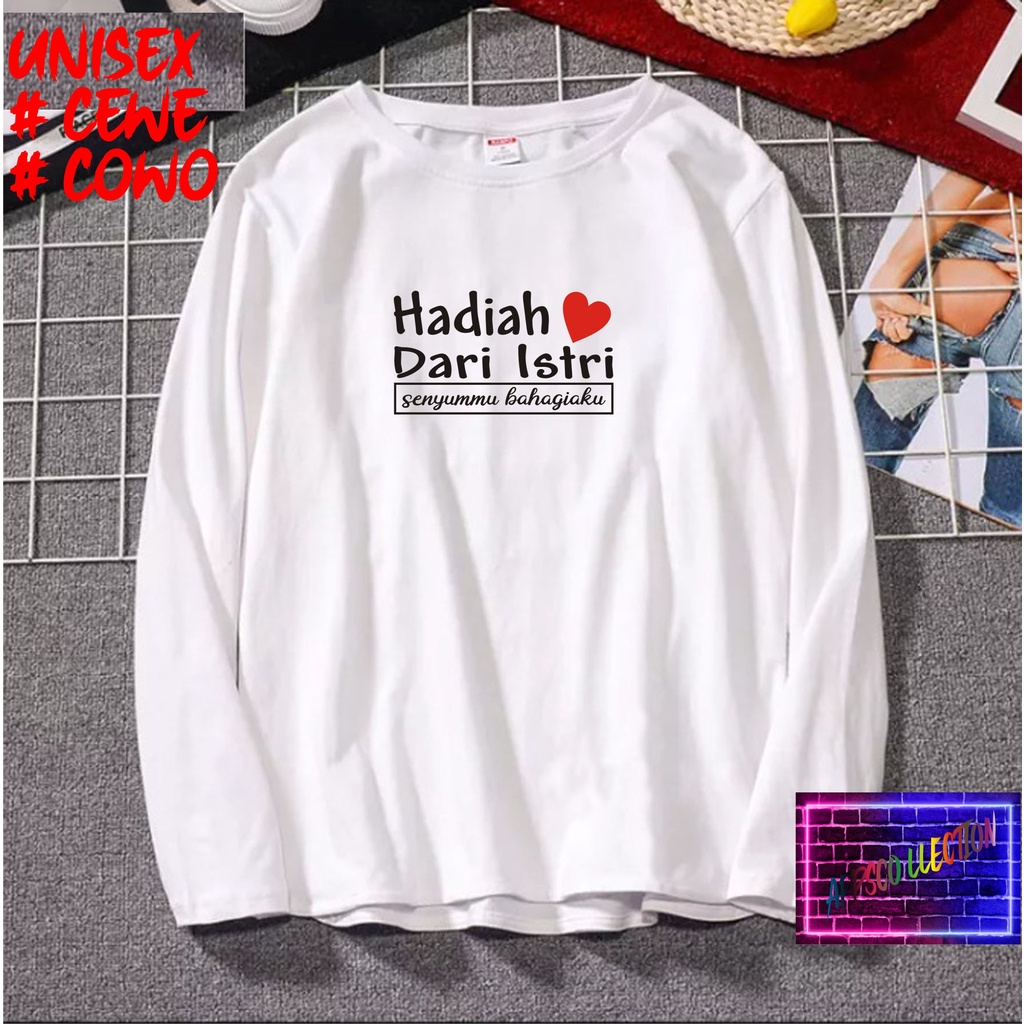 COD/ KAOS HADIAH DARI ISTRI/KAOS KATA KATA/KAOS TULISAN/KAOS HITS/KAOS KEKINIAN//KAOS KATA KATA VIRAL 2021/KAOS SANTRI/SANTRIWATI/KAOS HITS 2021/KAOS BERGAMBAR /KAOS TULISAN/KAOS EKSPRESI/KAOS PRIA /TSHIRT PRIA DAN WANITAAN /KAOS MURAH / KAOS KATUN 30S