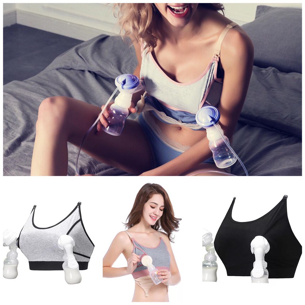 ACCESORIES HANDSFREE BRA MENYUSUI NURSING BRA COTTON UNTUK POMPA ASI SUPER COMFORT PREMIUM 5291