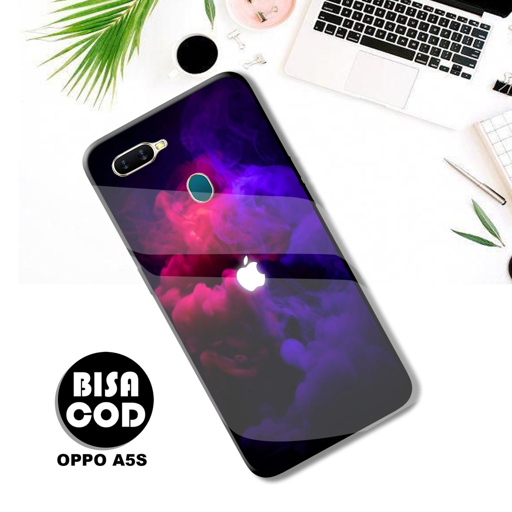 Hardcase Oppo A7 A5s A12 / Casing Hp Oppo A7 A5s A12 / Case Kekinian / Case Keren / Case Apple