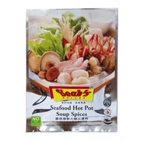 

Seah's Spices Seafood Hot Pot Soup Spices - 28 gr