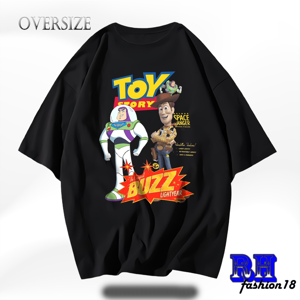 Kaos Oversize Buzz Lightyear Toy Story Tshirt VINTAGE