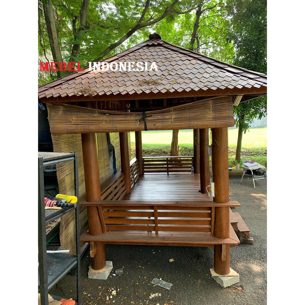  Gazebo  Minimalis Dari Besi 