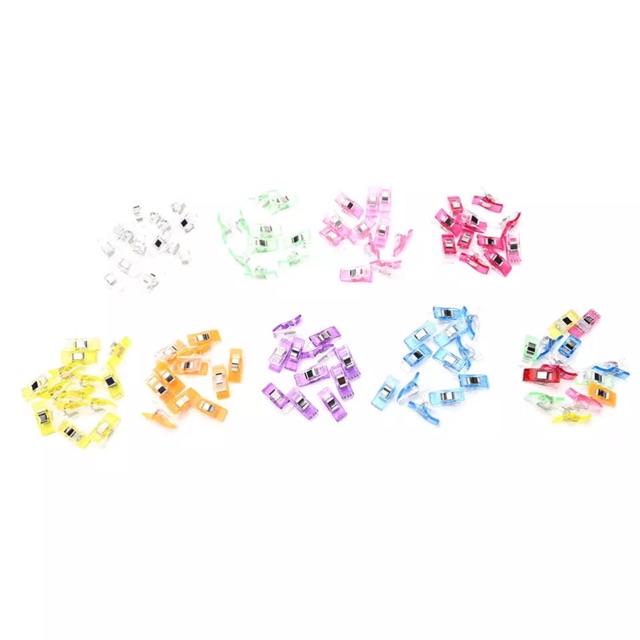 12 pcs Clover wonder clip / fabric sewing clip / jepit jahit Lusinan / fabric clips