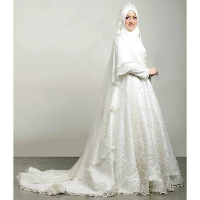 syari wedding dress