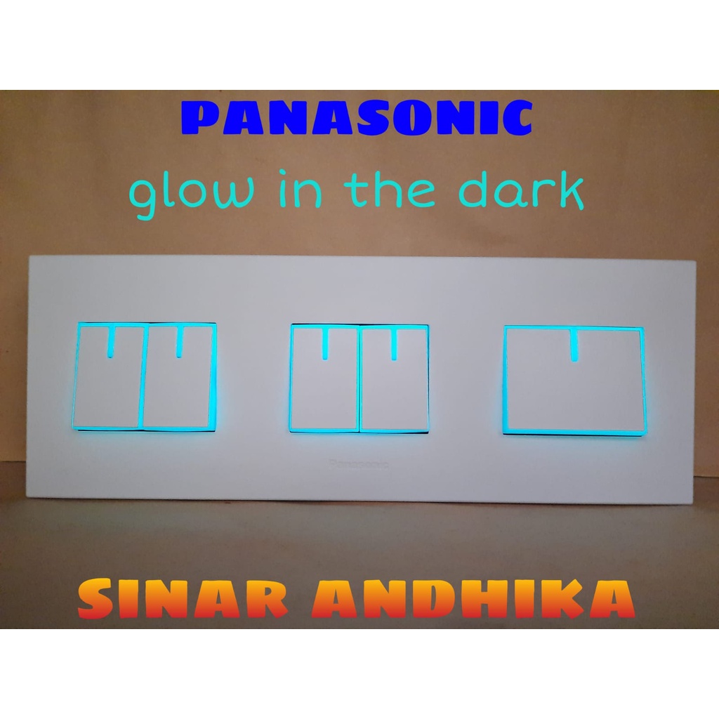 SAKLAR SERI KECIL DOUBLE + ENGKEL LEBAR PUTIH STYLE E PANASONIC WESJ 78069W 313141