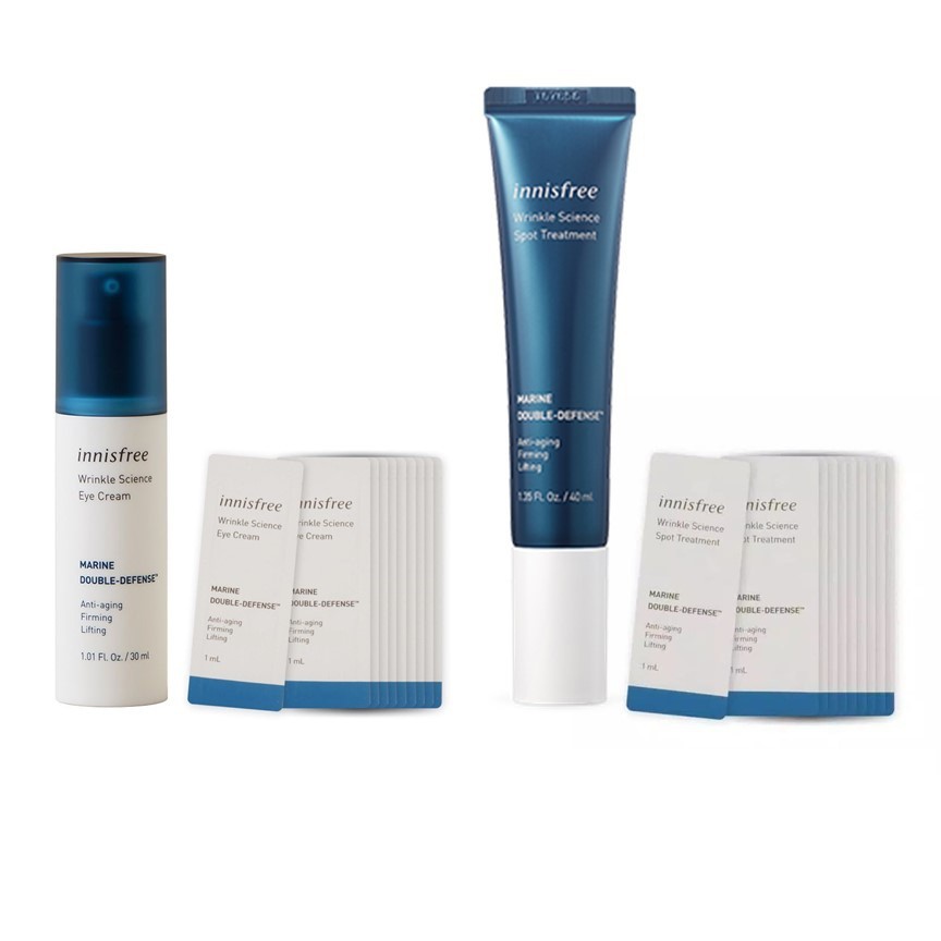 Jual INNISFREE Wrinkle Science Eye Cream / Spot Treatment / Oil Serum