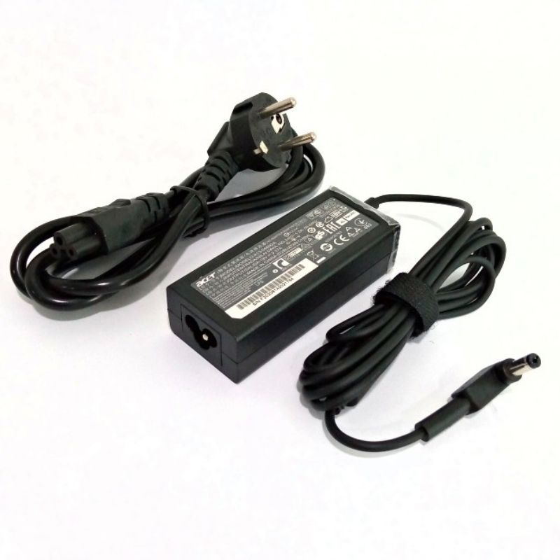 Adaptor Charger Laptop Acer Aspire E14 E-14 E5 475 E5 475G 19V 2.37A 45W Original Dengan Kabel Power