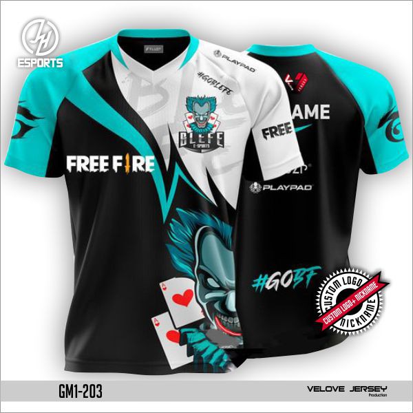 Baju Game / Jersey Gaming Original Printing