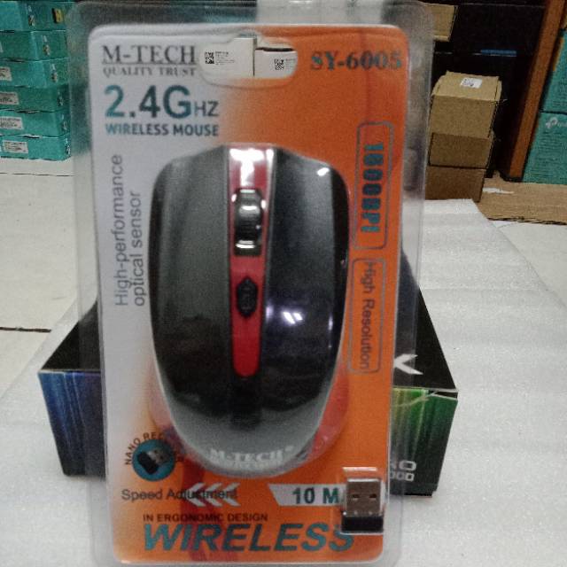 Wireless mouse mtech sy6005 Mouse wireless m-tech 6005