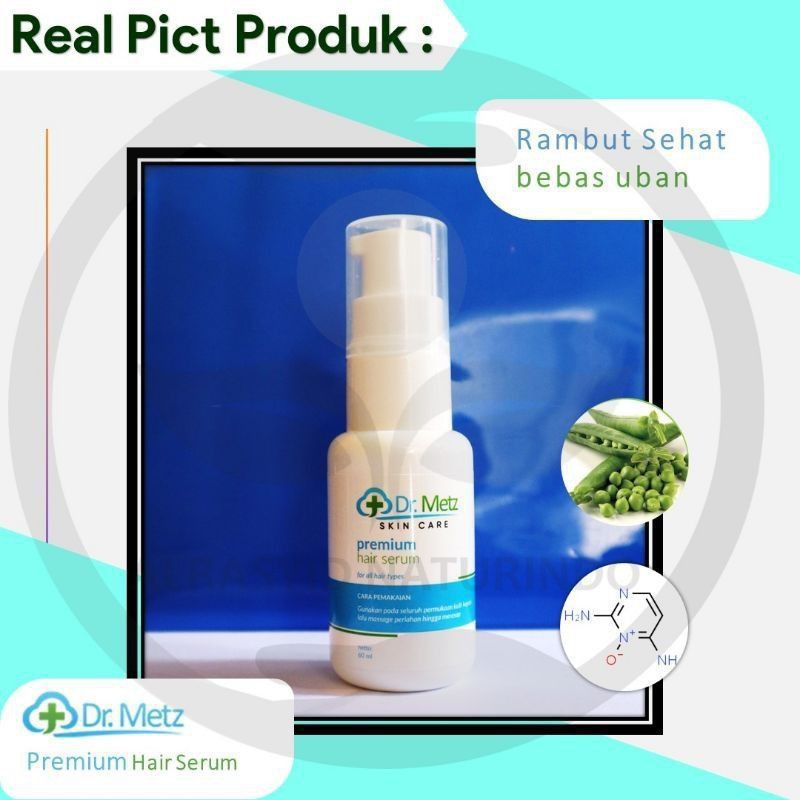 Hair Serum Dr Metz Ampuh Atasi Masalah Rambut Uban Dan Rambut Rontok