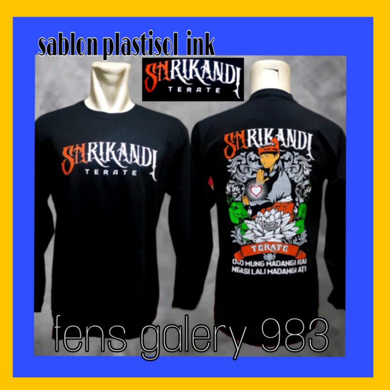 KAOS SRIKANDI TERATE - KAOS SRIKANDI  -  KAOS PSHT TERBARU - KAOS SRIKANDI SABLON -  KAOS PANJANG PS
