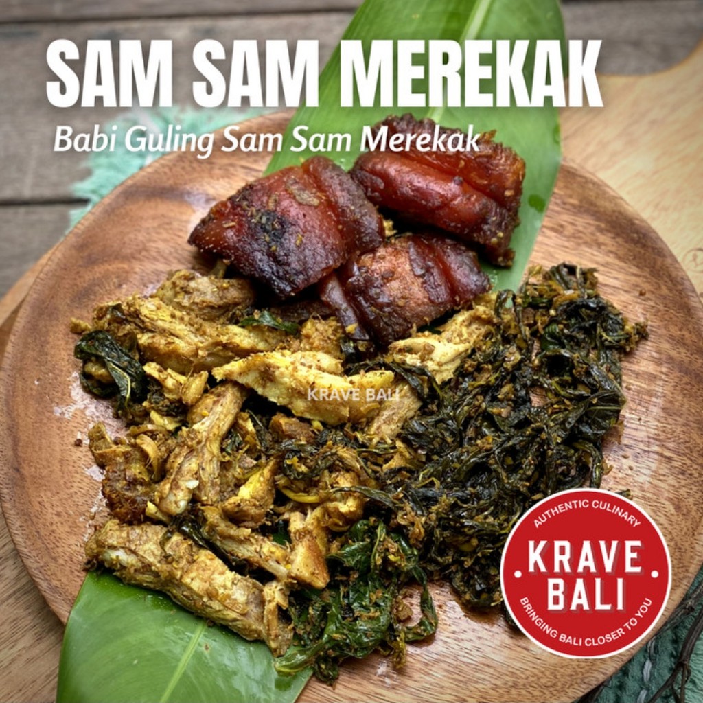 

Bigul Babi Guling Sam Sam Merekak 260 Gram - Makanan Khas Bali Asli - Krave Bali