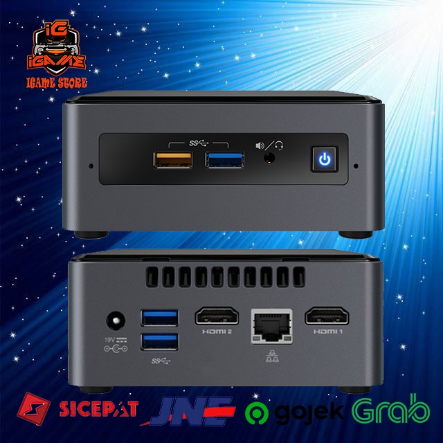 INTEL NUC NUC7CJYHN Intel Celeron J4005 I 8GB I SSD 240GB NAMPOL GAN