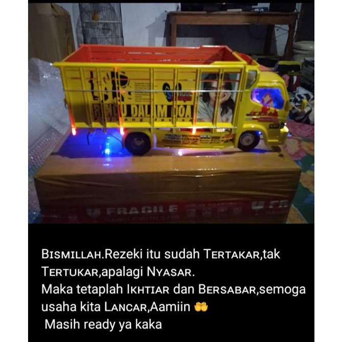 MINIATUR TRUK OLENG KAYU BESAR,TRUK OLENG KAYU ASLI MURAH UKURAN JUMBO SUPER BESAR