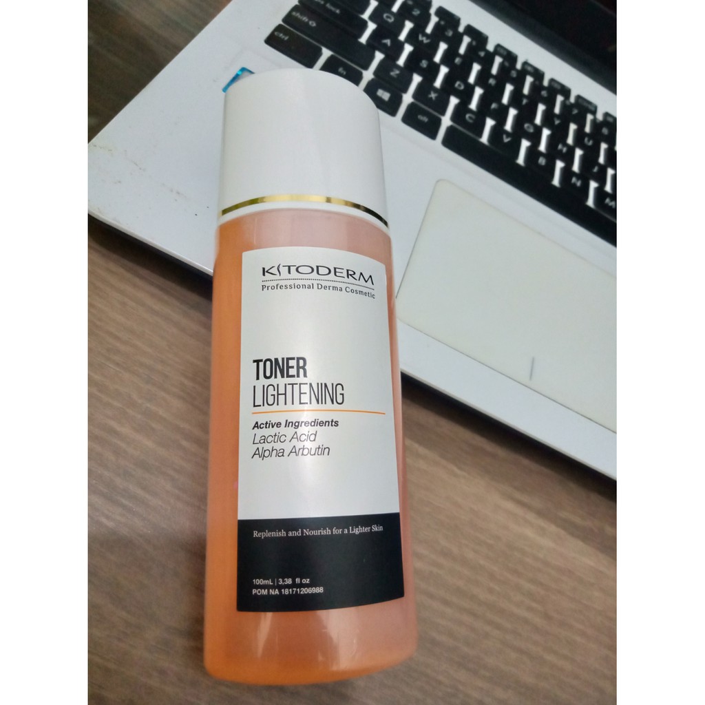 KITODERM TONER LIGHTENING  | TONER PENCERAH WAJAH BPOM