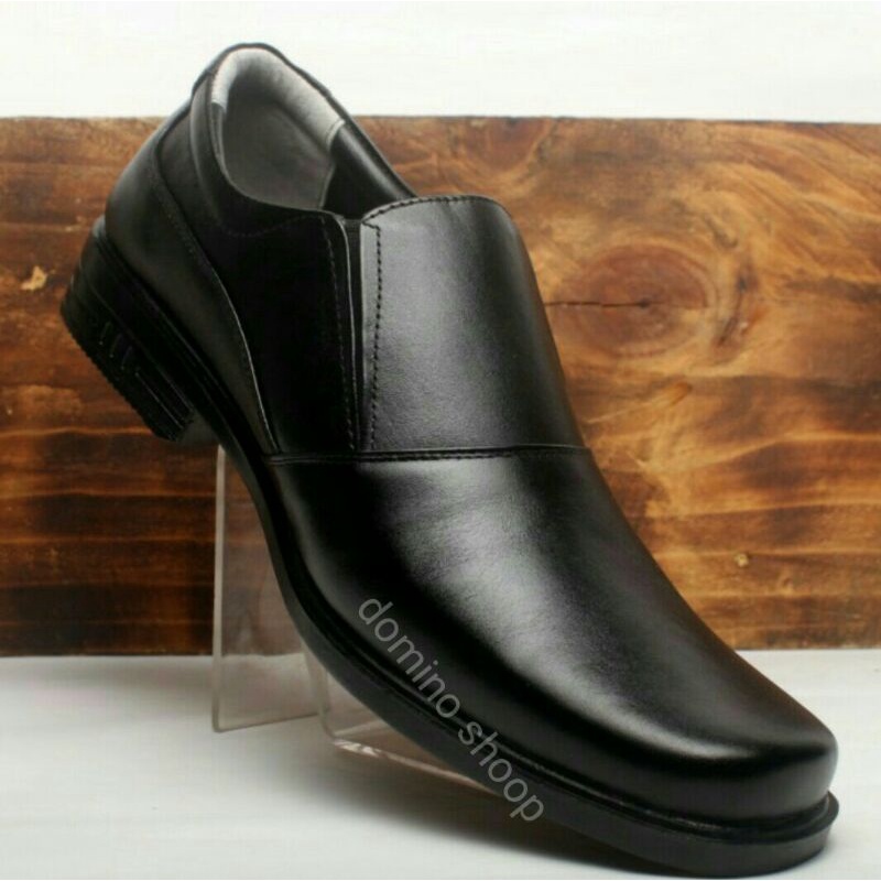 Sepatu Pantofel Pria Pantofel Hitam Pria Sepatu Pantopel Fantofel Kulit Kerja Formal sepatu pantofel hitam polos pria