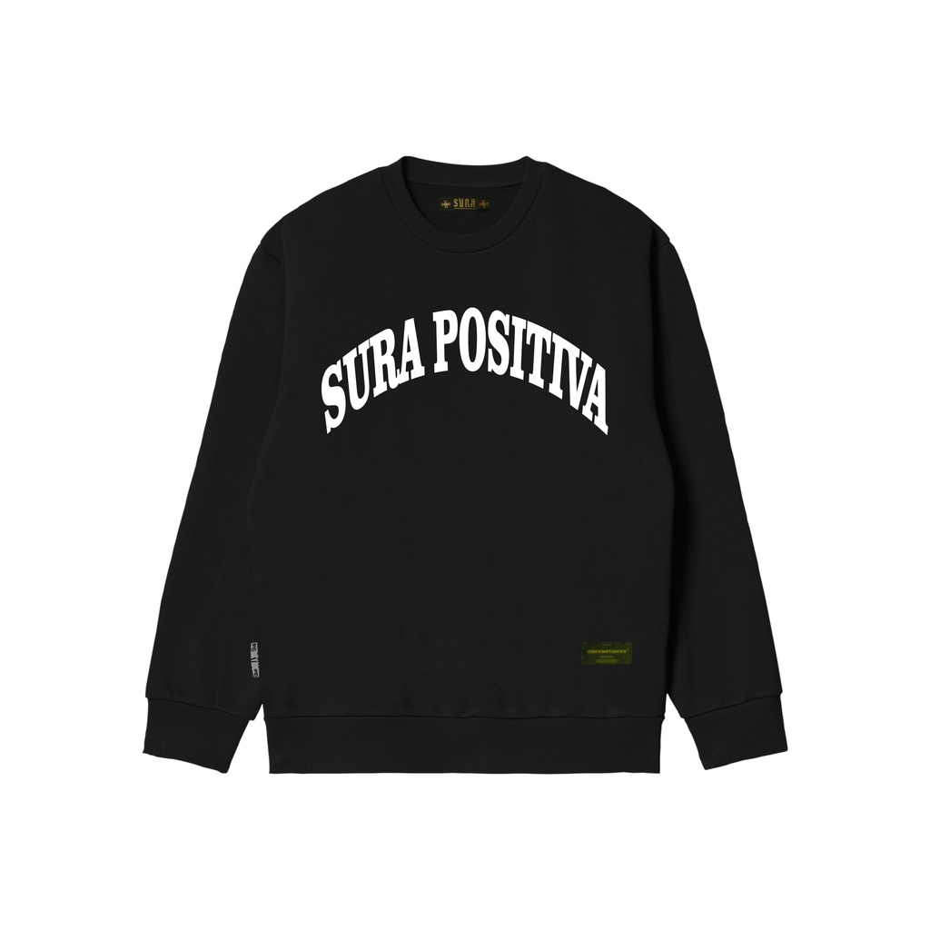 Sura Positiva - Sweater Crewneck (Clare) Black