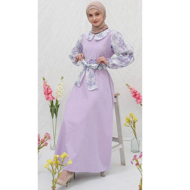 Gamis Soft Lilac Vivorie