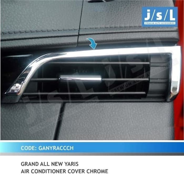 Cover AC all new Yaris Chrome