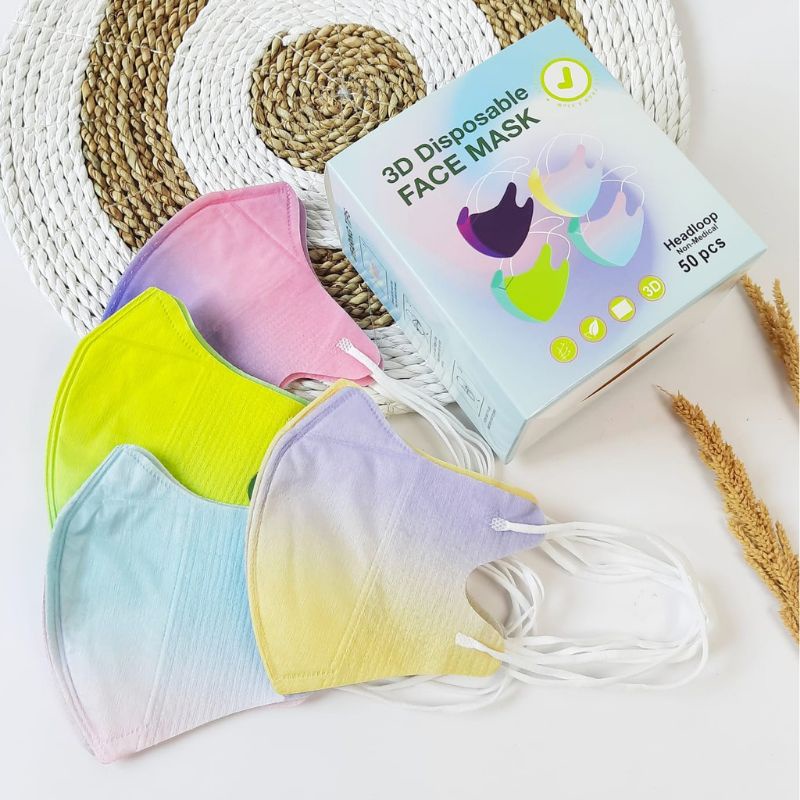 Masker Dewasa Hijab Gradasi