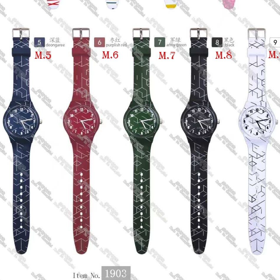 Jam Tangan Wanita Swatch Casual Watch Motif Banyak Warna 18 Model