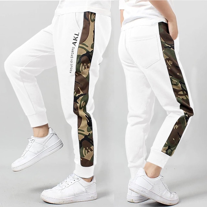 Celana Pria camo AKL kombinasi list army loreng bahan asli PUTIHARMY All Size Pants Berkualitas Laki