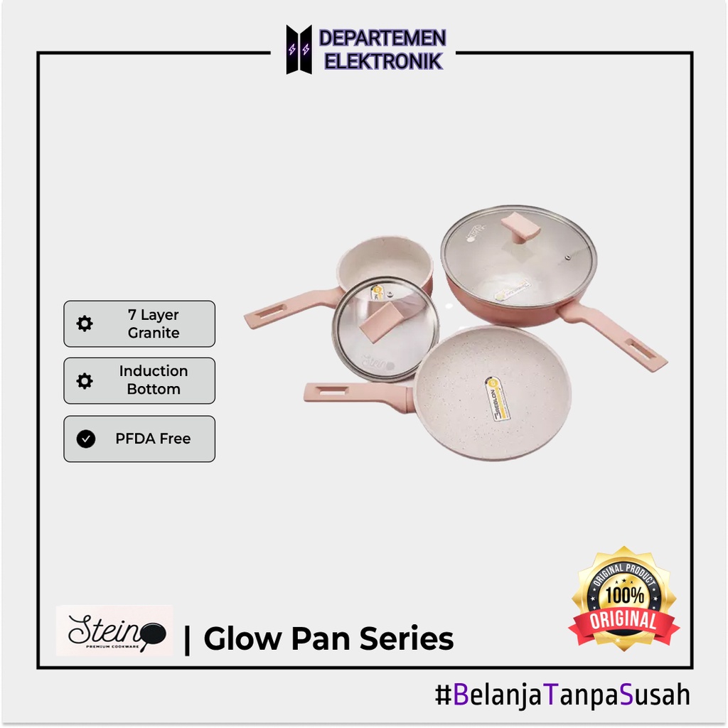 Stein Cookware Glow Pan / Paket Glowpan Series by Stein cookware