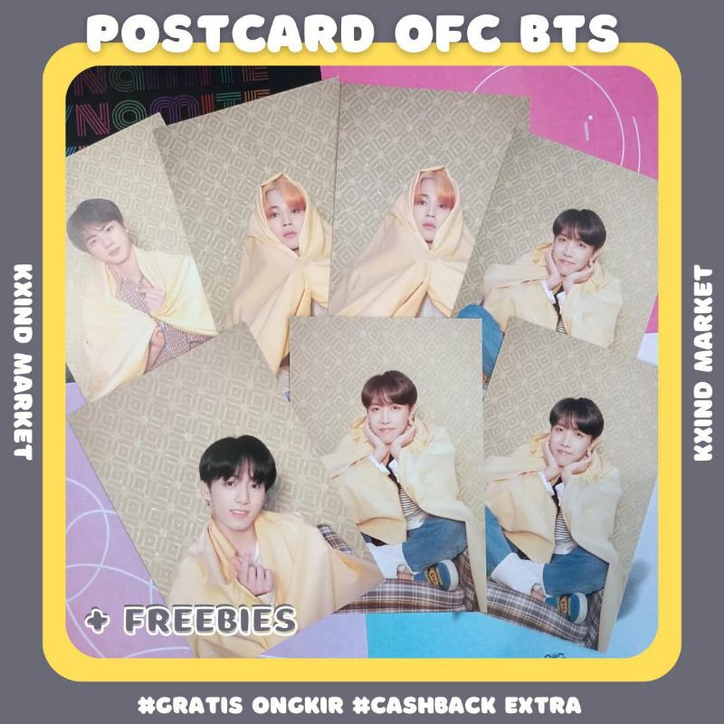 [ READY ] Postcard Persona BTS Official / official PC BTS / photocard BTS / post card BTS jungkook