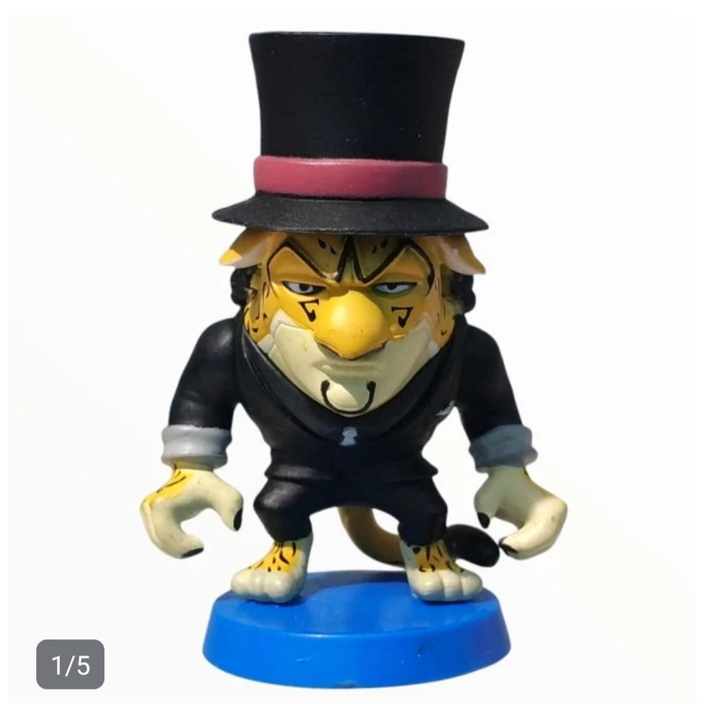 One Piece MBH mini big head Rob Lucci Jaguar CP9 ori