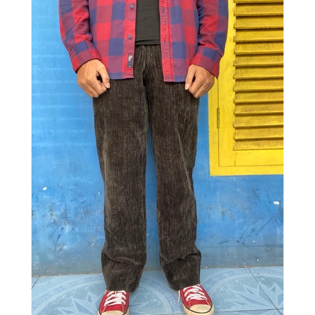 corduroy pants gianni versace second original