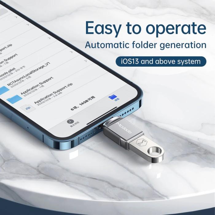 OTG iphone otg USB A 3.0 to iphone adapter Mcdodo otg iphone to USB