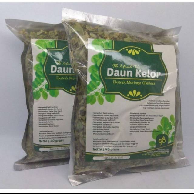 

Teh seduh daun kelor kaya manfaat