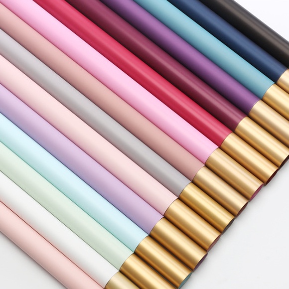 

1 Lembar BICOLOR GOLD COLOR WRAPPING PAPER | KERTAS CELLOPHANE | KERTAS WRAPPING | KERTAS BUNGA | FLOWER WRAPPING PAPER