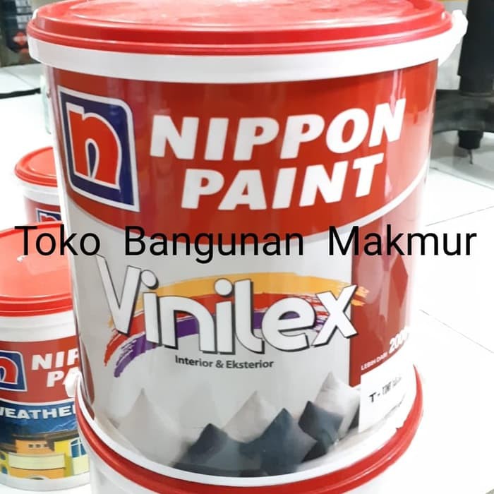 Cat Vinilex Tinting R1352d Pioneer Red Cat Oplos Nippon Paint Galon Indonesia
