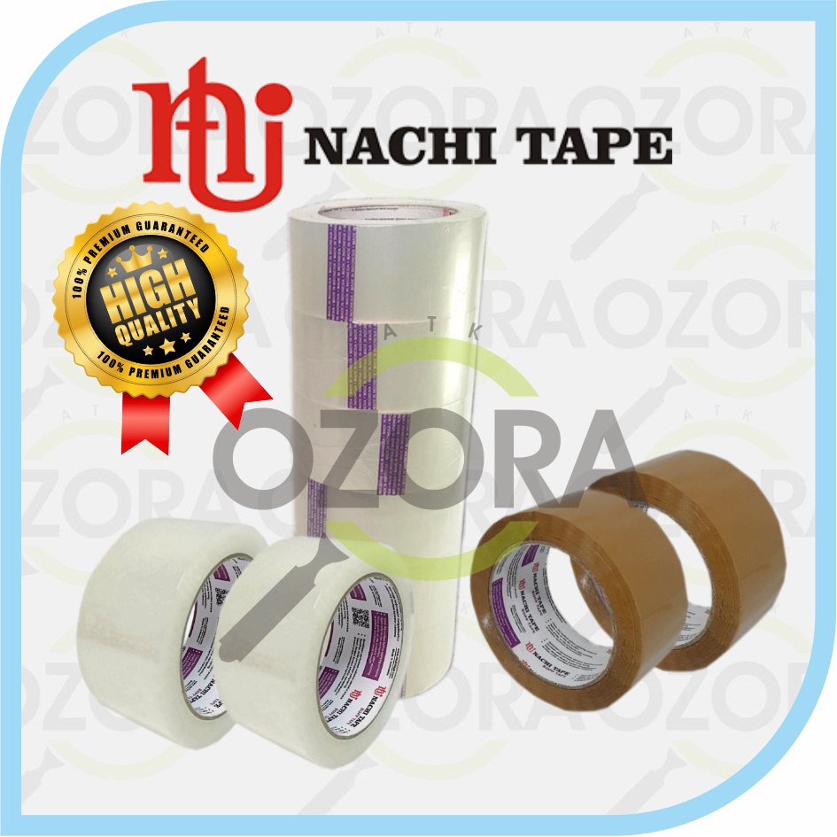 

Lakban OPP Isolasi Tape Nachi 48 mm x 100 yard Kualitas Super
