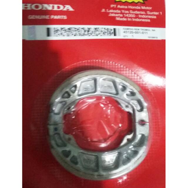 Kampas rem kanvas rem tromol honda supra x gl 100 c200 c800 win nf100(supra)