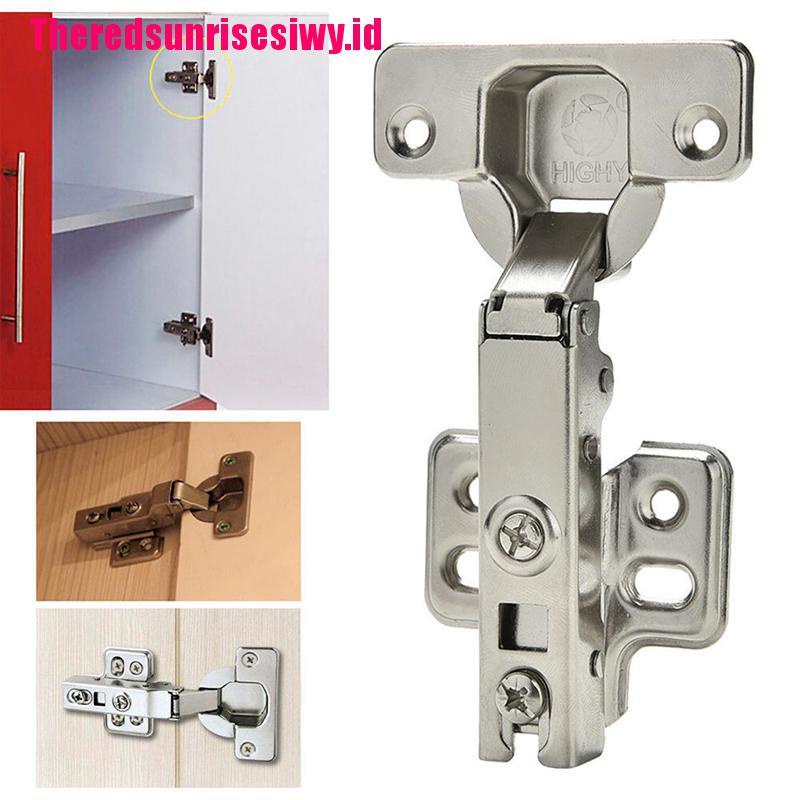 1pc Engsel Hidrolik Full Overlay Untuk Pintu Lemari Dapur