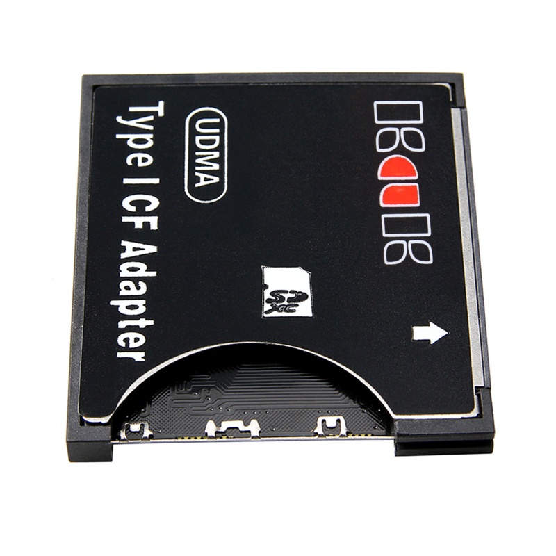 Btsg Adaptor Memory Card SD SDHC SDXC to High-Speed Extreme Compact Flash CF Tipe I