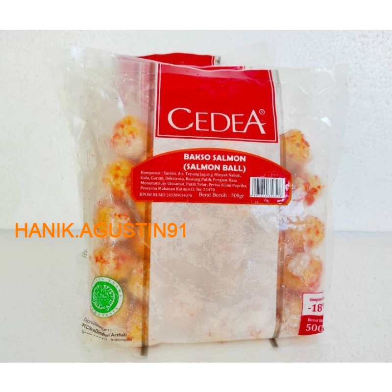 

CEDEA SALMON BALL 500GR