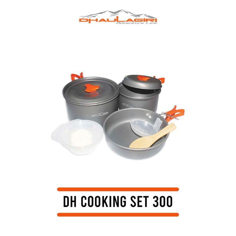 Dhaulagiri Alat Masak Camping Outdoor Cooking Set Dh-300